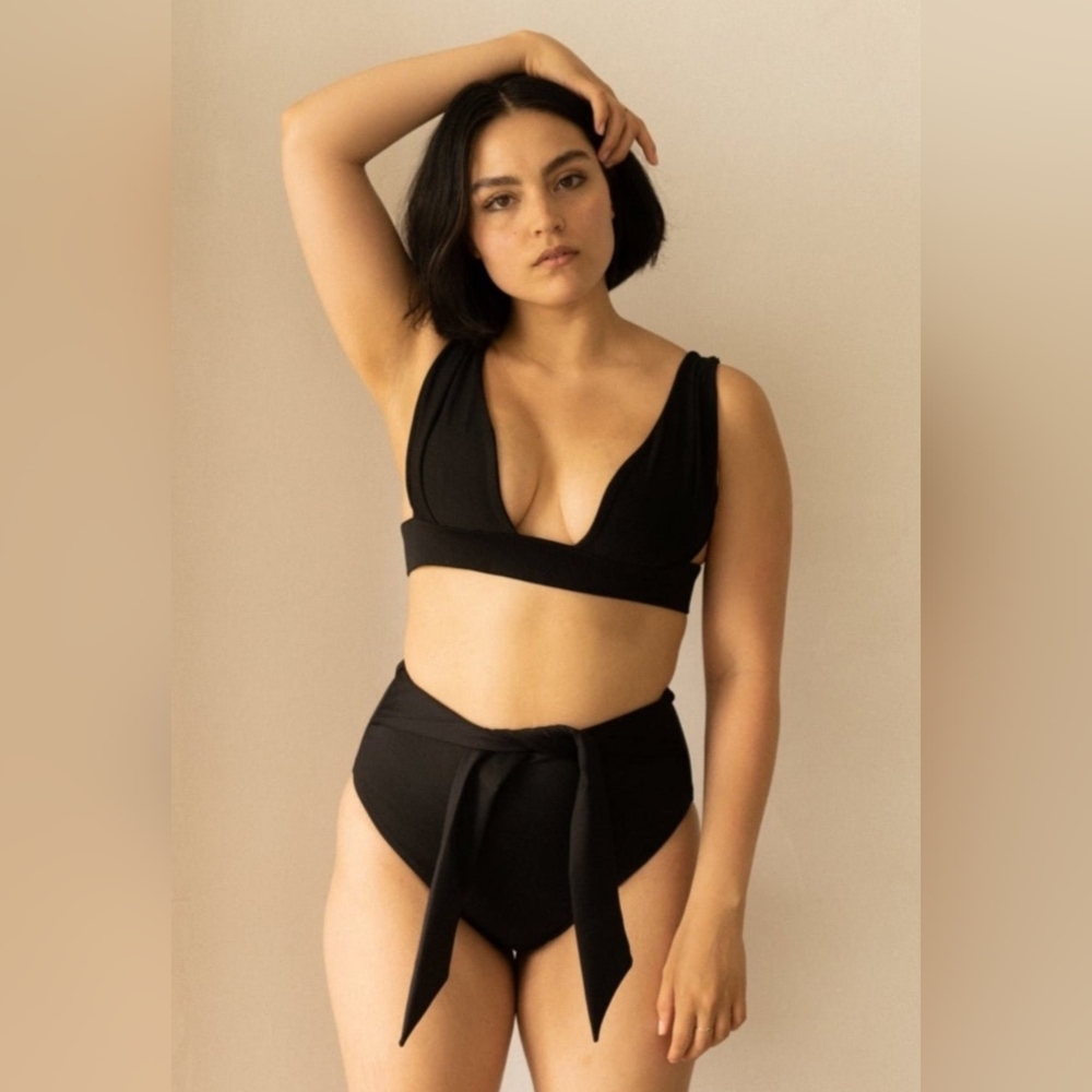Londre x The birds papaya bikini set BNWT size S